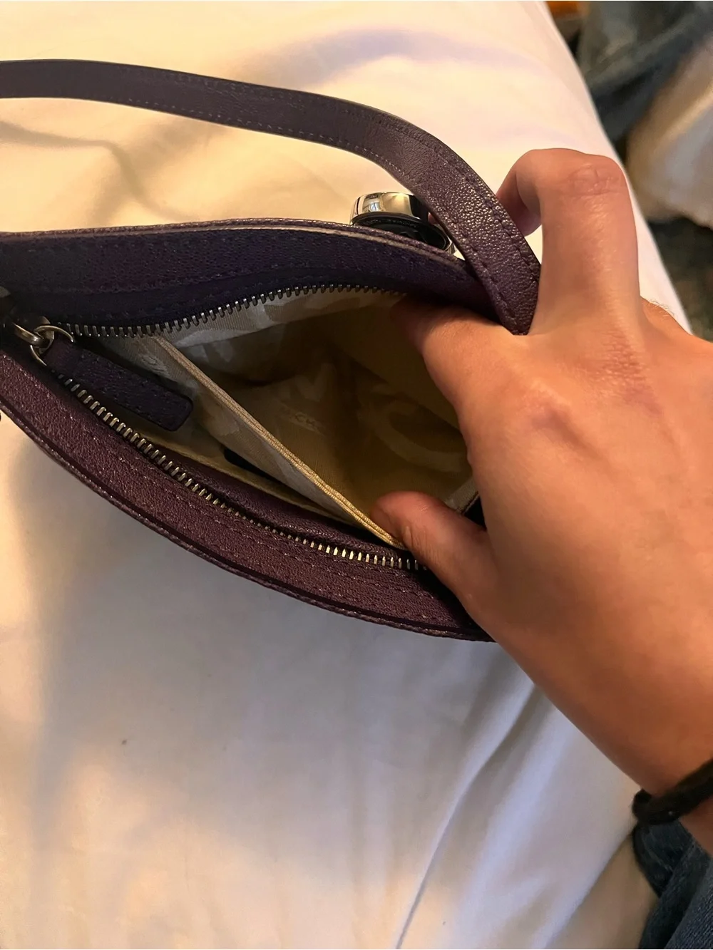 Micheal Kors Leather Bag